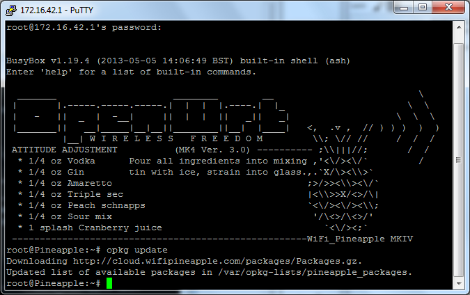 pineapple-opkg-update-complete