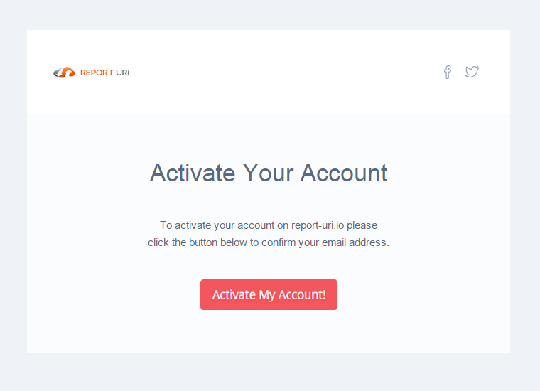 Activation Email