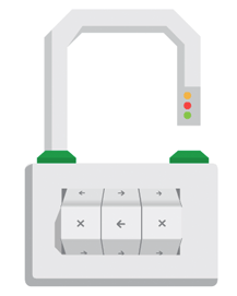 google padlock