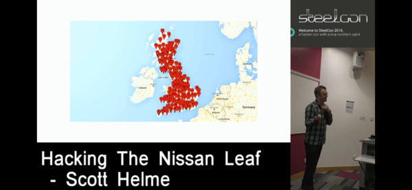 The vulnerable web API for my Nissan Leaf