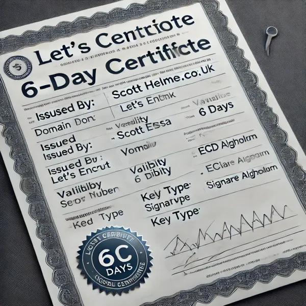 Let's Encrypt to offer 6-day certificates!