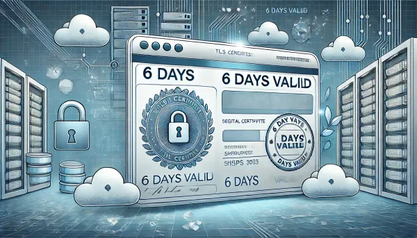 Blink and you'll miss them: 6-day certificates are here!